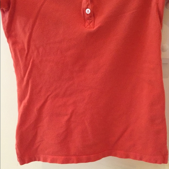 **SOLD**Aeropostale Orange Polo Top - Picture 5 of 6
